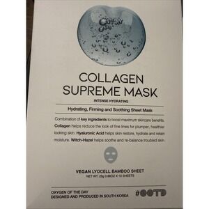 OOTD-Ceramide Care Mask-Set of 10-Intense Brightening